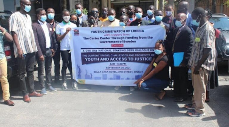 YCWL Educates Youth on Access to Justice, Peace, Security