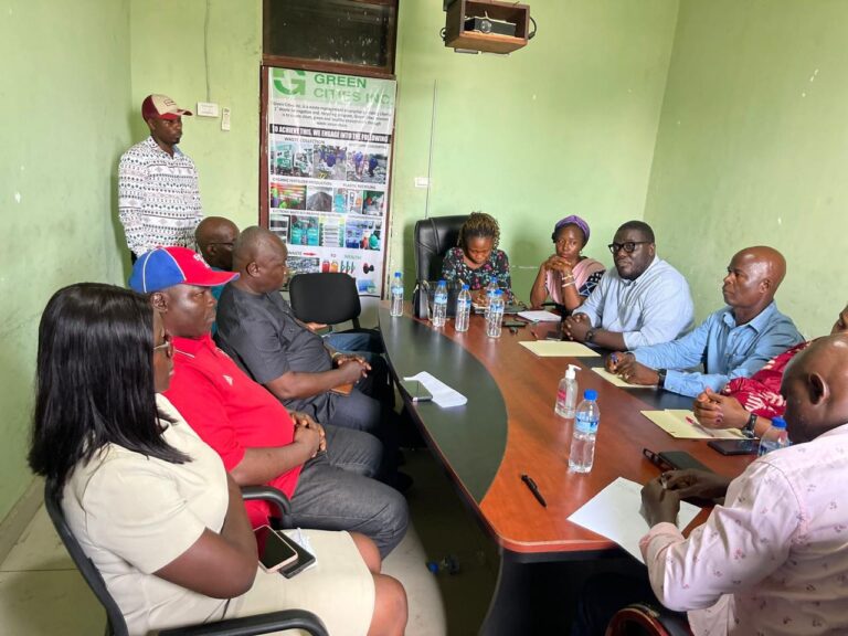 Youth Crime Watch of Liberia In Partnership with Green Cities, Inc. Launched ‘Reduction, reuse, and recycling of Waste Using a Municipal Solid Waste Management Approach that Promotes Employment Project’, Funded by GIZ PPP Fund.